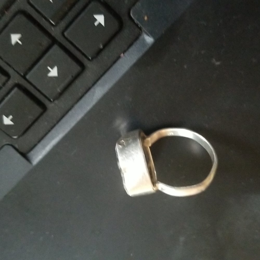 Labradorite ring 925 - Picture 2 of 8